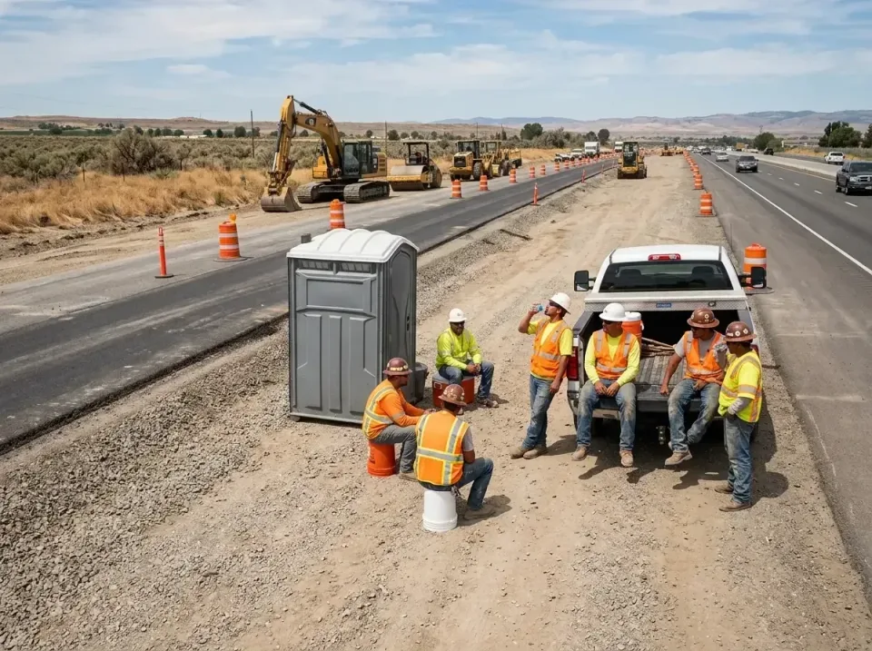 highway-road-construction-crew-007 — frequently asked questions, Porta Potty and Restroom Rentals in Smithfield, UT